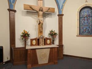 Custom Reredos Or Back Alter