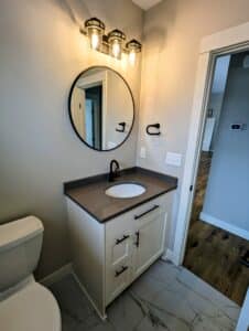 Painted Euro Single Sink Vanity